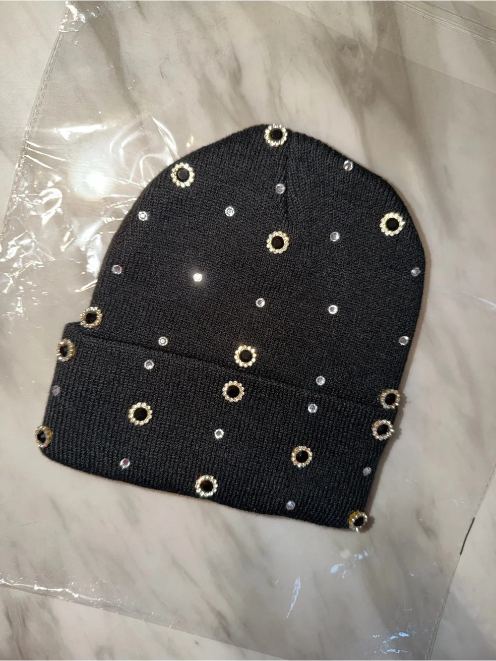 “Icy Black” Beanie